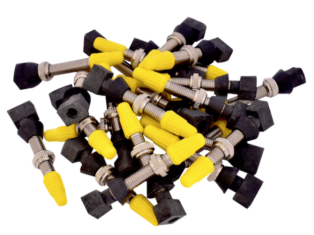 X-Sauce Tubeless Ventiler - Messing - 40mm - 25 stk.