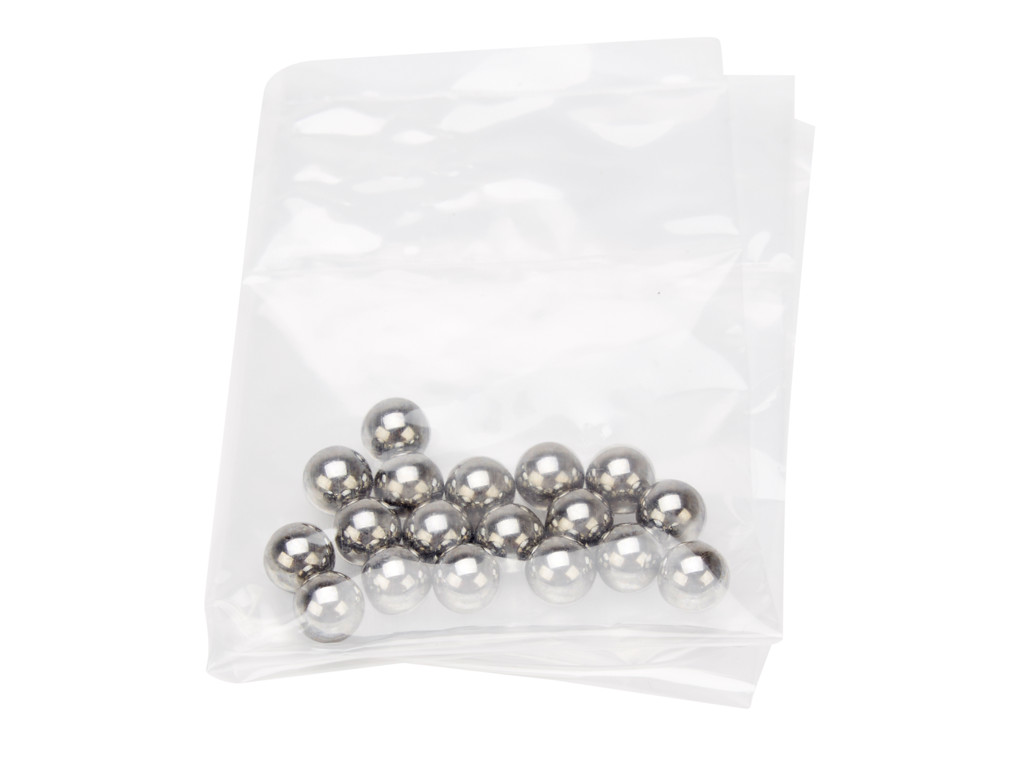 Shimano - Stålkugler 1/4" - 18 stk. - Passer til flere nav typer