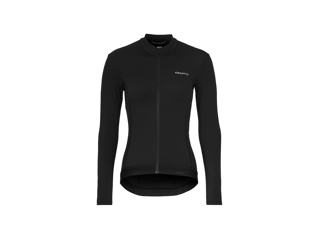 Craft Endur Training Cykeltrøje med lange ærmer - Dame - Sort - Str. 2XL