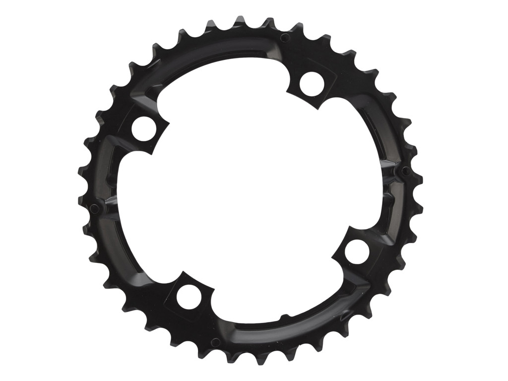 Shimano Deore klinge - 36 tands sort - Type FC-M590 - 9 gear