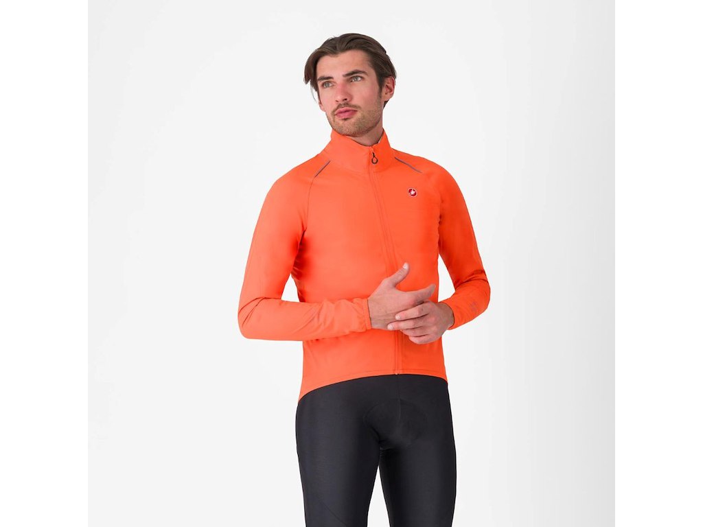 Castelli Emergency 3 Rain Jacket - Regnjakke - Brilliant Orange - L