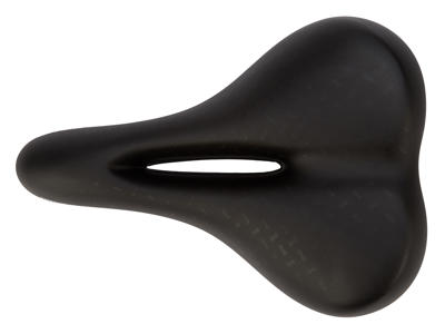 Sadel Tioga model Geminus Aura Sort med gel