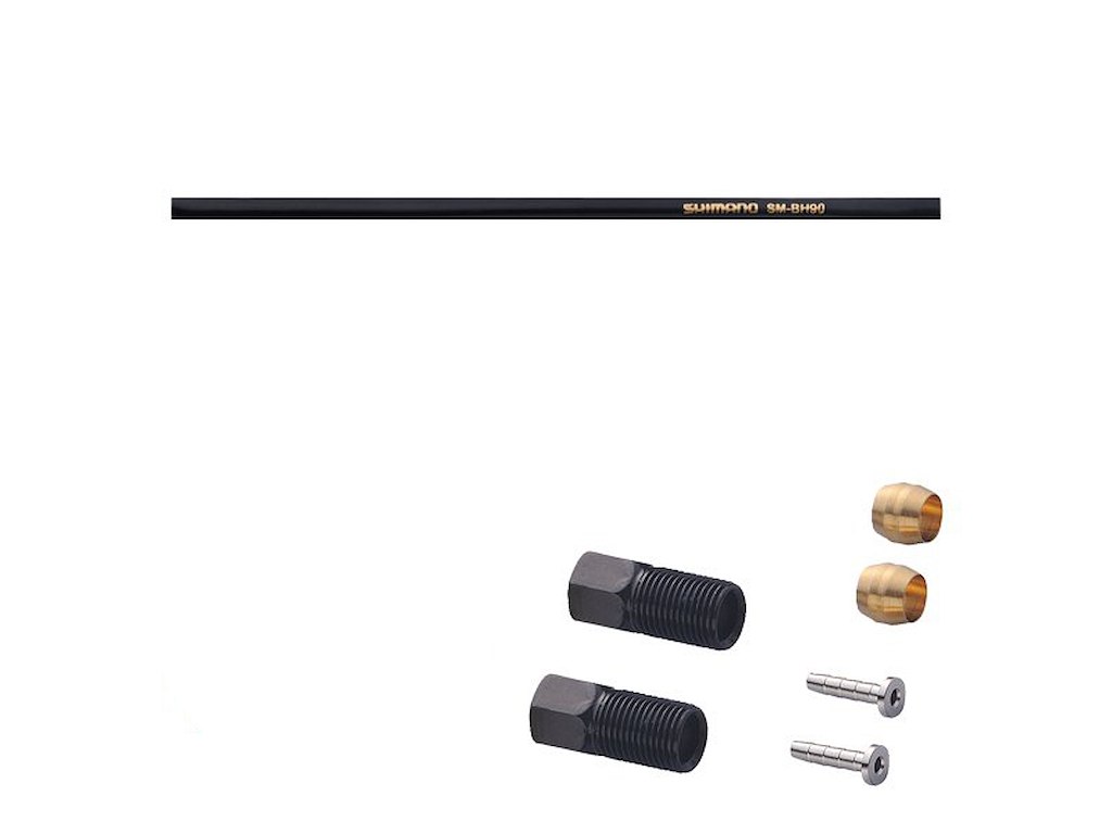 Shimano Bremseslange model SM-BH90-SS 1700mm Sort Shimano Bremseslange model SM-BH90-SS 1700mm Sort
