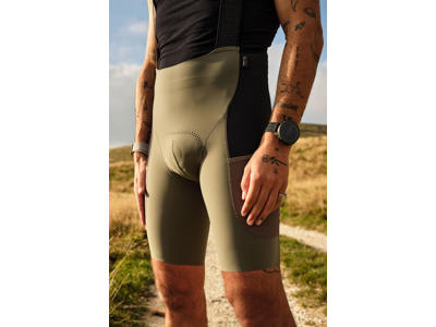 Giordana Gravel Cargo Bib Shorts - Oliven - Str. 2XL