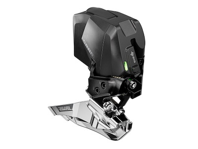 SRAM Rival AXS E1 Braze-on forskifter til 30/43 og 33/46 tands klinge kombination