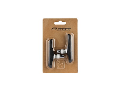 FORCE bremsesko V-bremser 70 mm lange sort