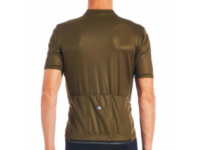 Giordana Fusion - Cykeltrøje - Korte ærmer - Olive - Str. S