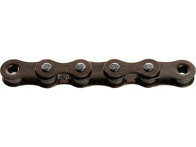 KMC Z1 Wide kæde 1/2x1/8" brun"