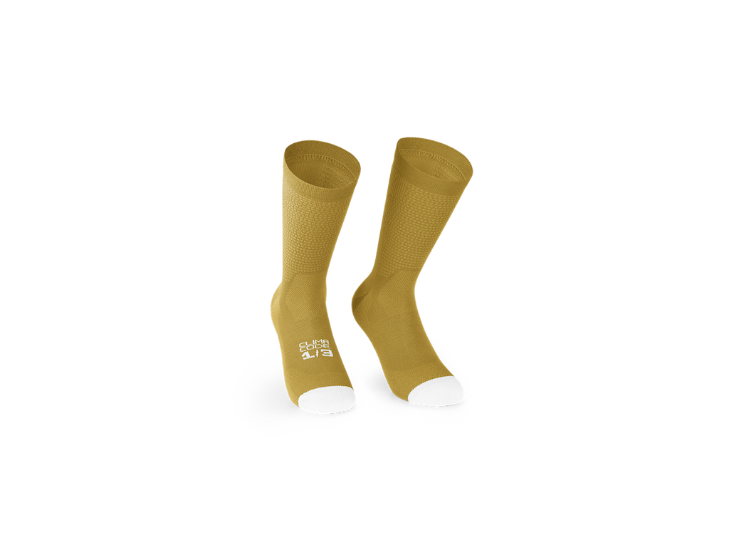 Assos Endurance Socks S11 Strømper - Unisex - Golden Yellow - Str. 0
