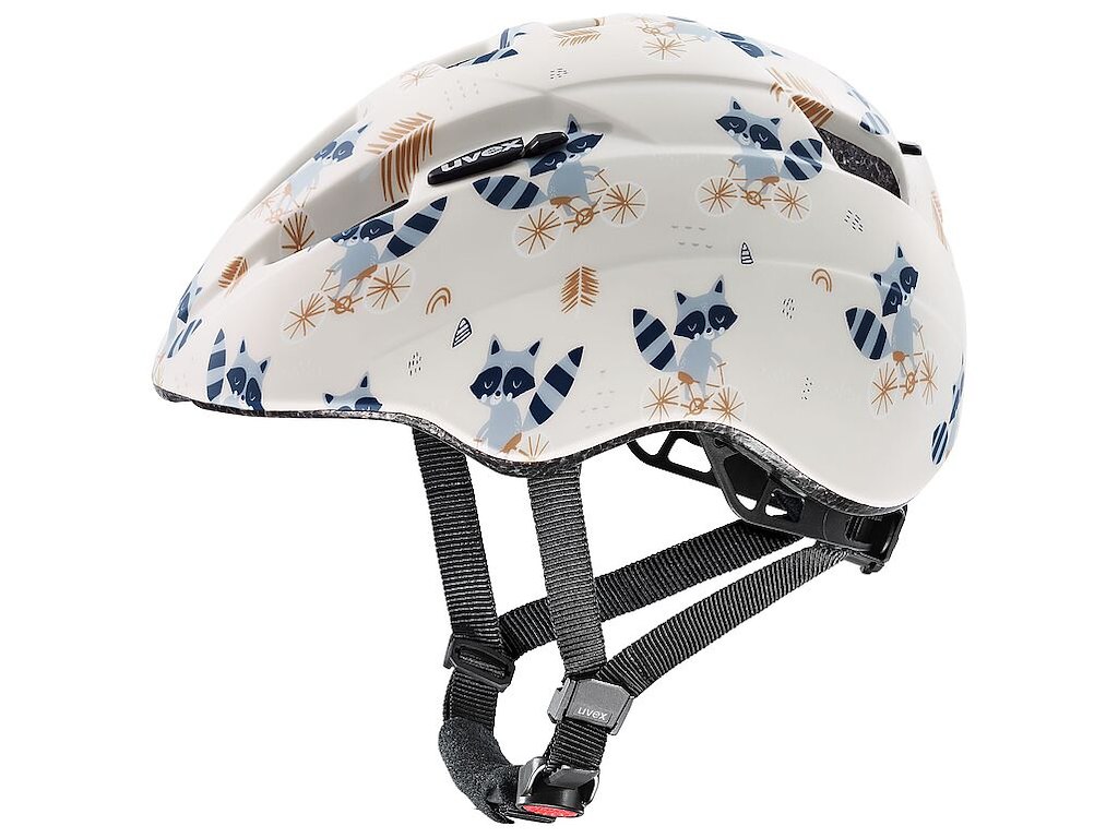 Uvex Kid 2 cc Cykelhjelm - Raccoon matt - Str. 46-52 cm