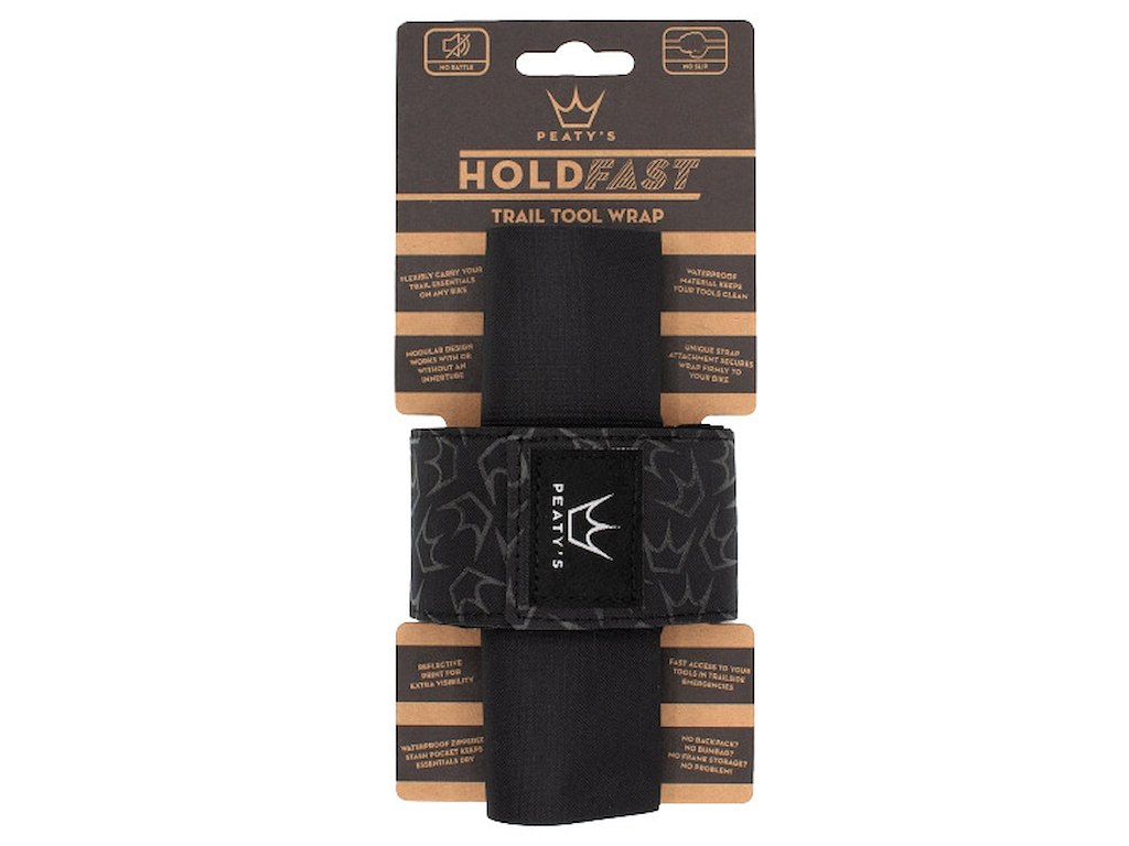 Peatys Holdfast Trail Tool Wrap Nightrider Black