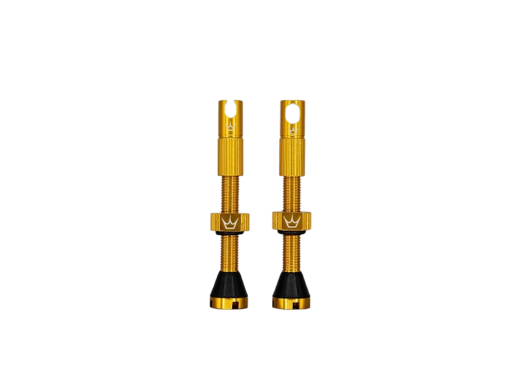 Peatys x ChrisKing Tubeless Ventiler 42mm Guld Peatys x ChrisKing Tubeless Ventiler 42mm Guld