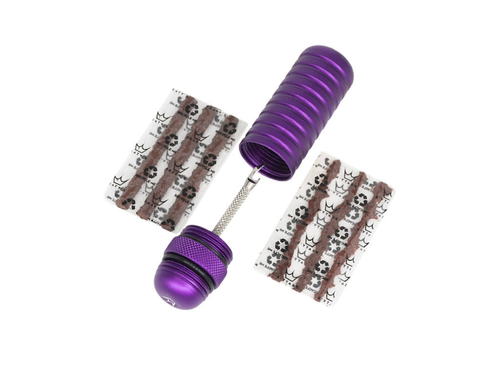 Peatys Holeshot Tubeless Plugger Kit Violet
