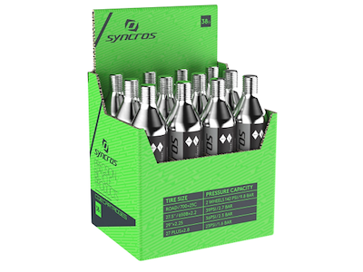 Syncros Co2-patroner 38 gram, Pakke med 12 stk