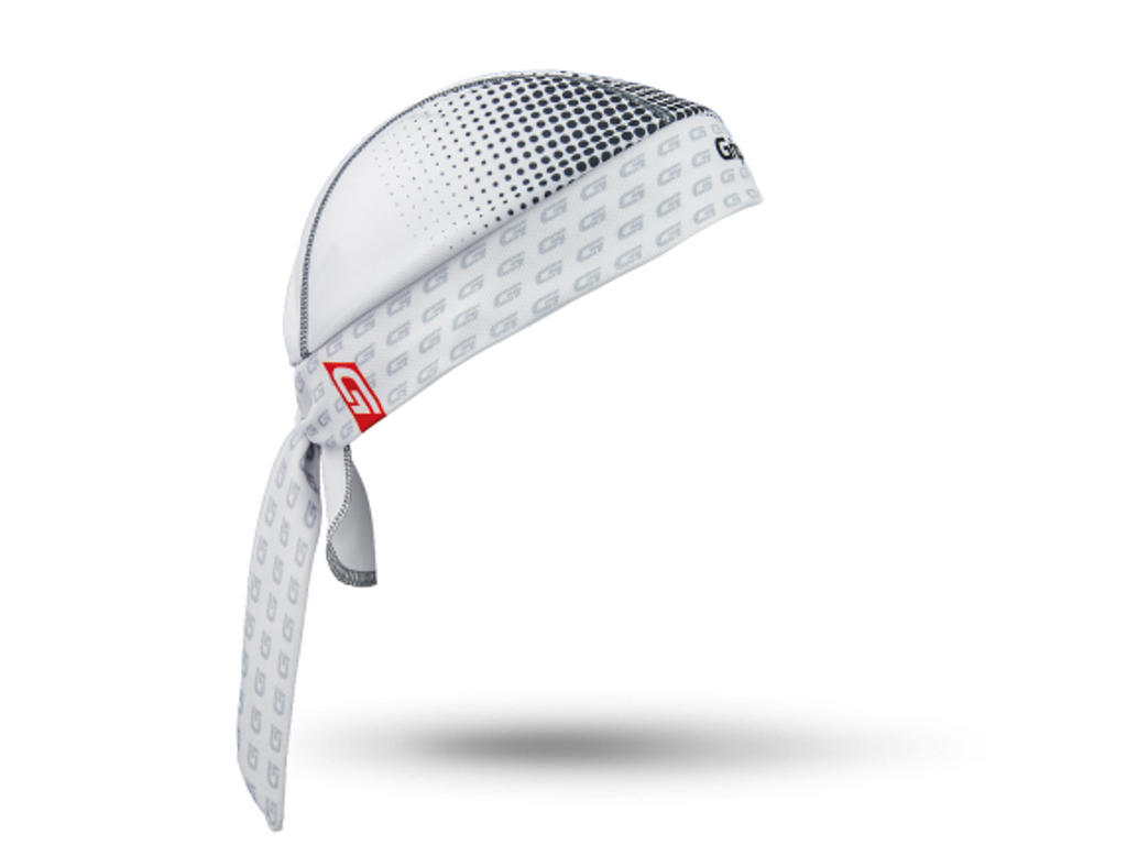 GripGrab Bandana hvid onesize