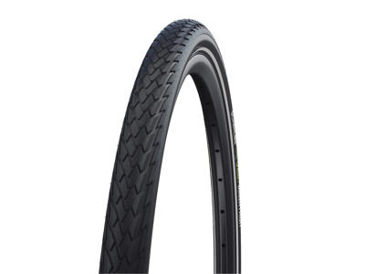 Schwalbe Green Marathon - Tråddæk - 700x23-55c - E25/E50 - Reflekskant 