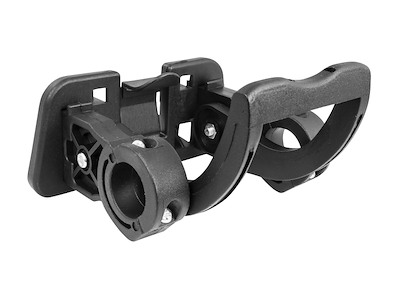 FORCE Klick 25,4 mm - Beslag til FORCE Kurv 24055 - Sort