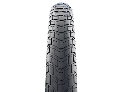 Schwalbe Motion Big Apple Race Guard Tråddæk 28x2,15 (55-622) E-25 Sort Refleks