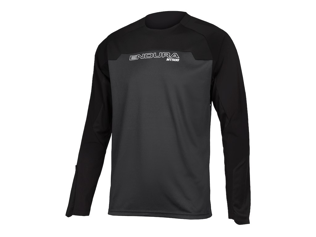 Endura - MT500 BURNER - JERSEY - Lange ærmer - Sort - M