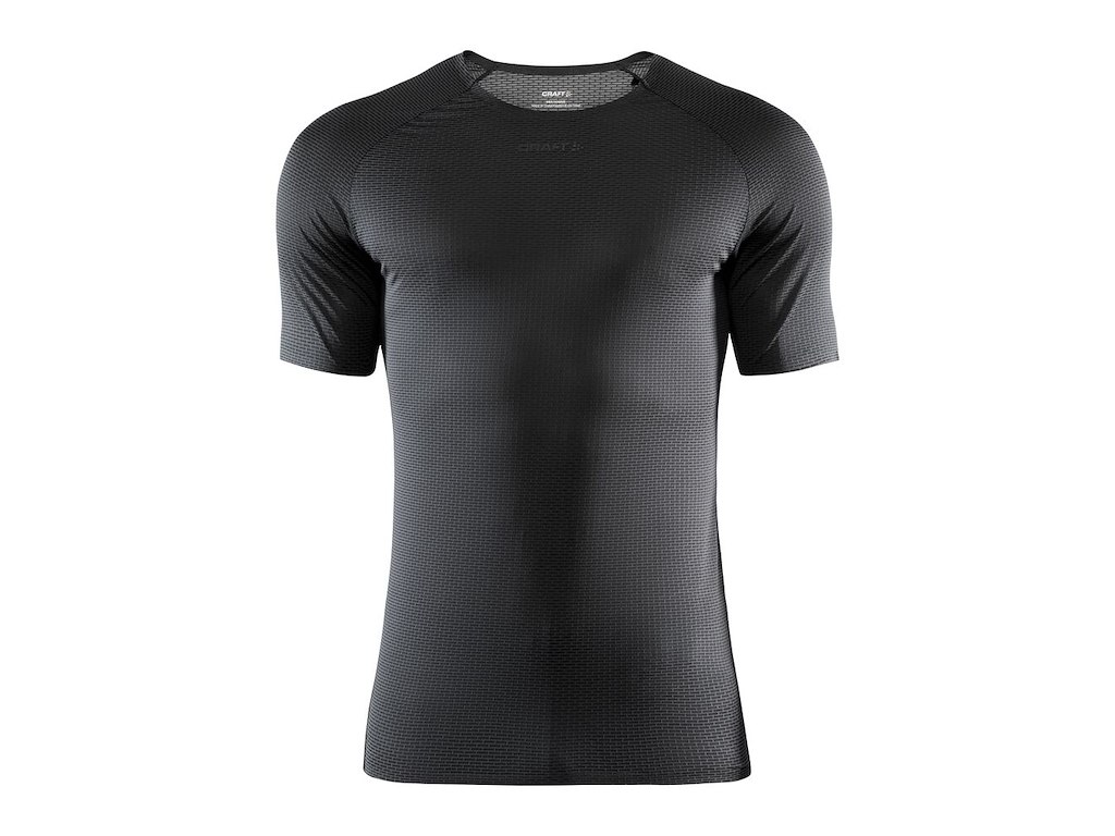 Craft Active Nanoweight - Svedundetrøje - Korte ærmer - Herre - Sort - Str. 2XL