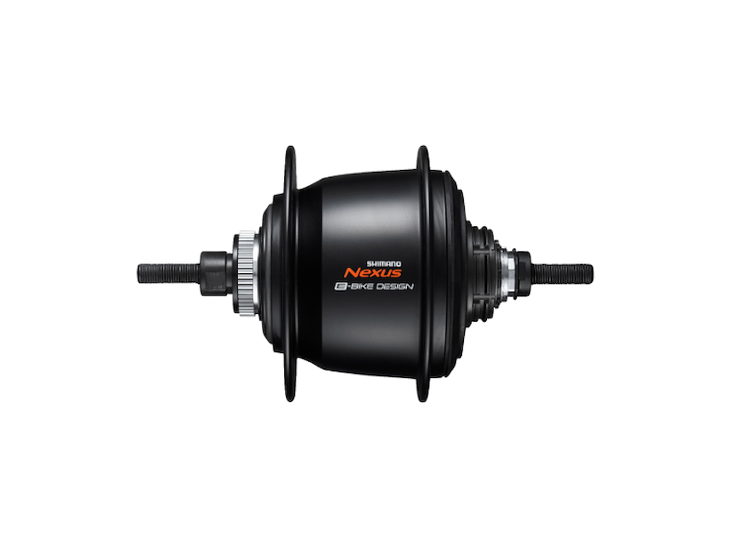 Shimano Nexus - Bagnav med 5 gear - 187mm aksel, til 32 eger - sort - SG-C7000-5D til skivebremse