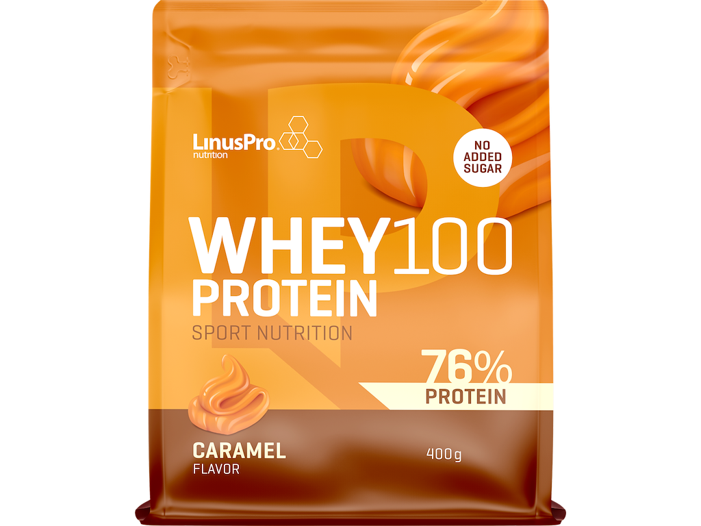 LinusPro Whey100 - Karamel - 400g