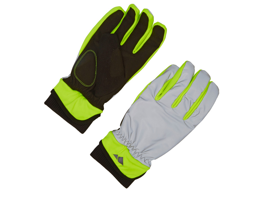 OnGear - Cykelhandske Refleks - Vinter - Sølvgrå