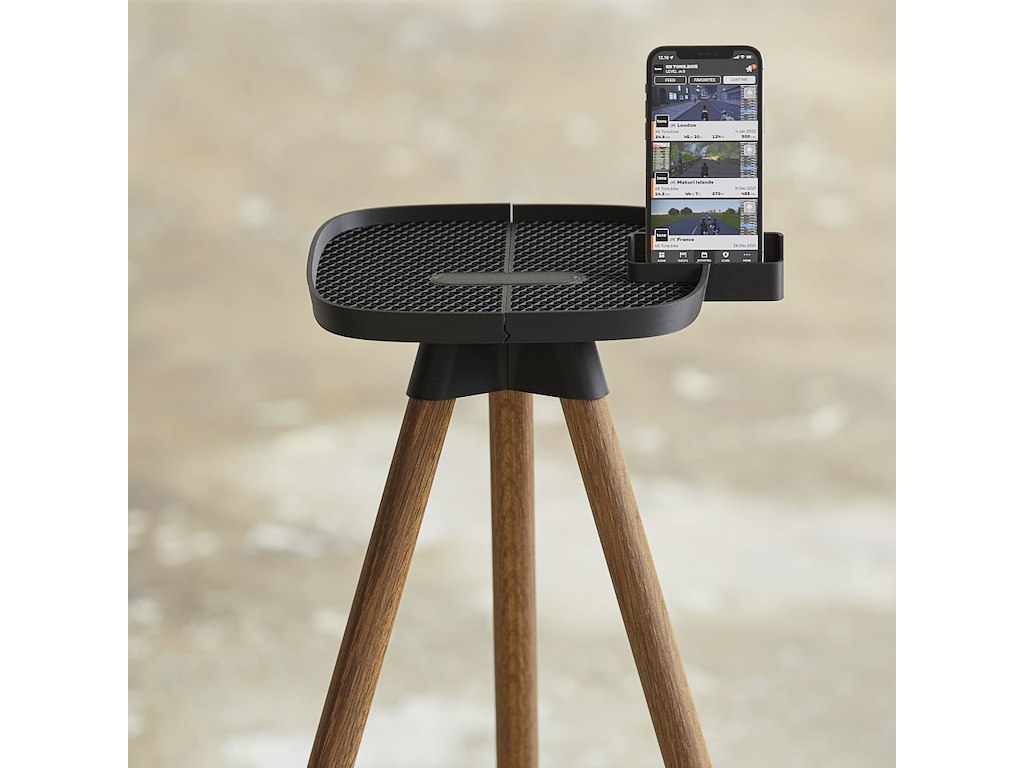 Tons Tray - Bord Med Mobilholder - Mat Sort