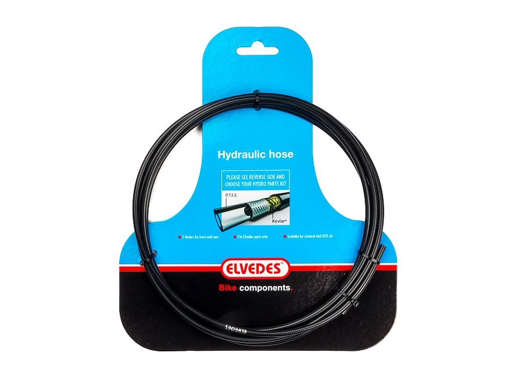 Elvedes Hydra Slange 3 m Sort