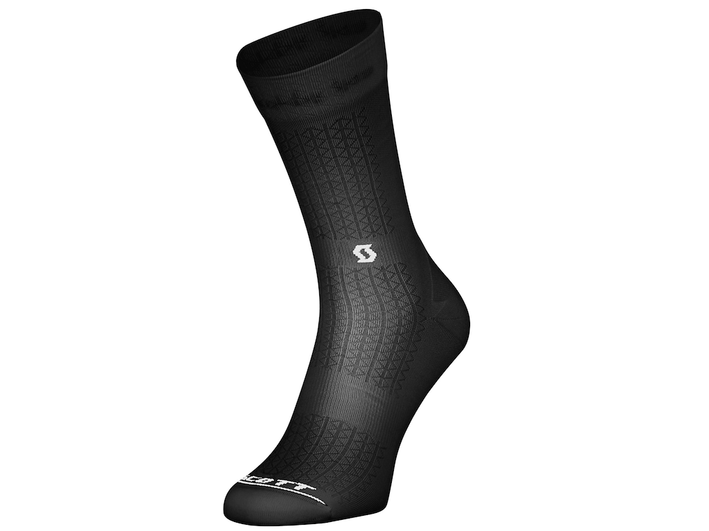 SCOTT Performance Crew Socks - Cykelstrømper - Sort - Str. 36-38 (S)