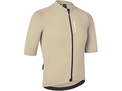 GripGrab RIDE Jersey - Cykeltrøje - Korte Ærmer - Herre - Beige - 2XL