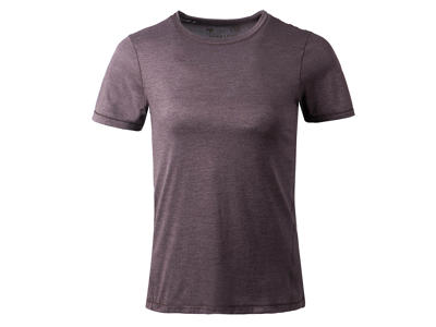 Endurance Korrl Melange - T-shirt m. korte ærmer - Dame - Black Bean -  Str. 40
