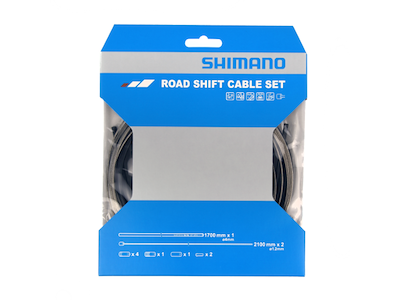 Shimano Gearkabel Road - SUS 1700mm - Sort