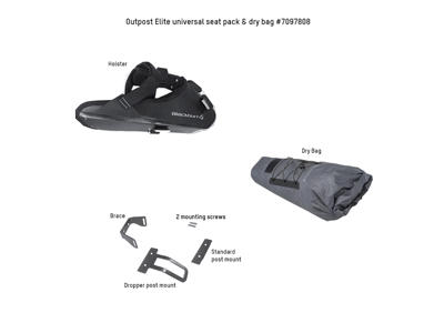 Blackburn Outpost Elite - Sadeltaske Gravel - 5,25-6,95 liter