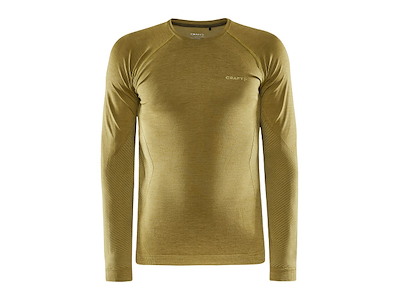 Craft Core Dry Active Comfort Langærmet Baselayer Gul (Størrelse: Small)