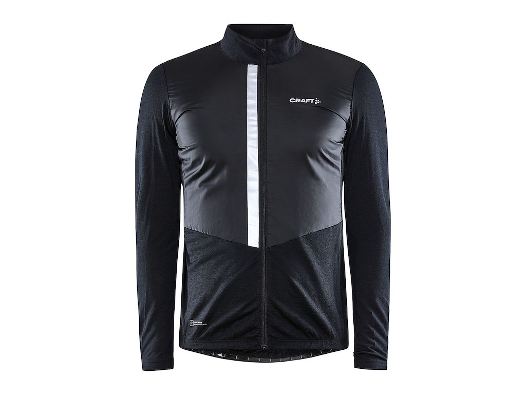 Craft ADV Bike SubZ Wool - Cykeljakke - Lange ærmer - Herre - Sort - Str. XS