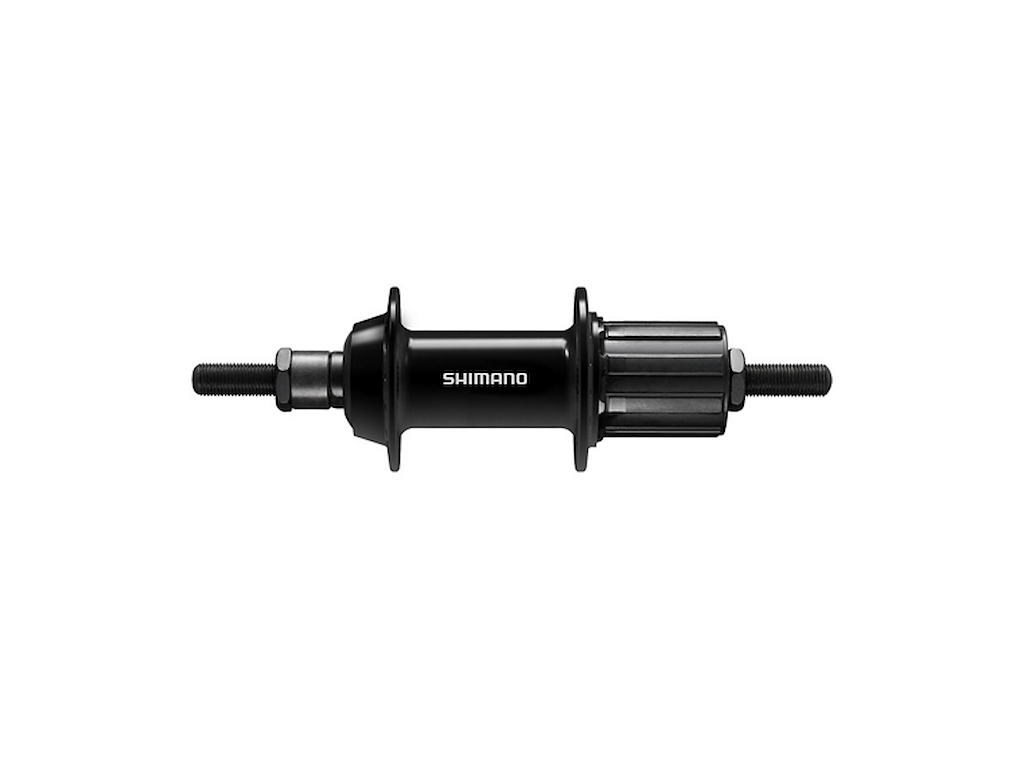 Shimano - Bagnav til fælgbremse og 7-11 speed - 135mm bred - Til 32 eger - FC-NN300-HM