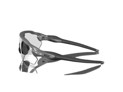 Oakley Radar ev s path - Cykelbriller - Clear to black iridium photochromic - Steel