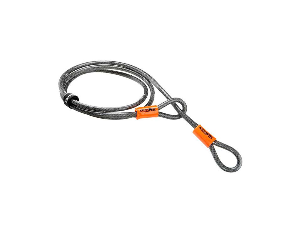 Kryptonite Looped - Kryptoflex 710 -Wire med løkker 10mmx213cm - Til kombination med låse