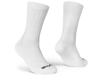 GripGrab Faststream - Aerodynamiske cykelstrømper - Hvid - Str. M