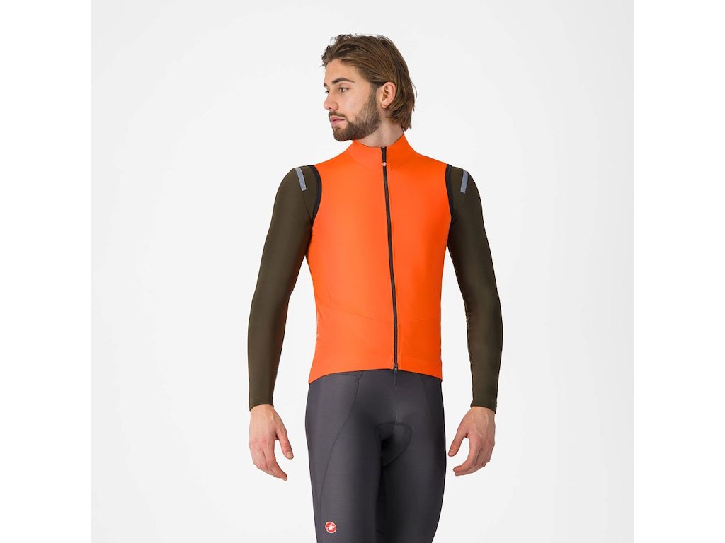 Castelli Perfetto Air Vest - Cykelvest - Brilliant Orange - L