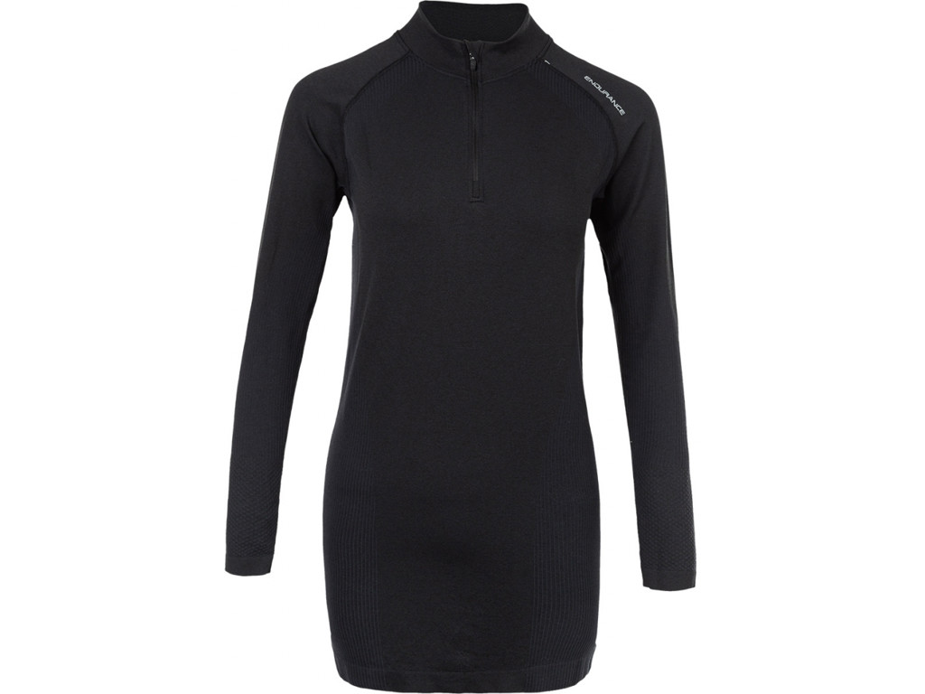 Endurance Halen Seamless - Midlayer - Dame - Dark Grey -  Str. XXS/XS