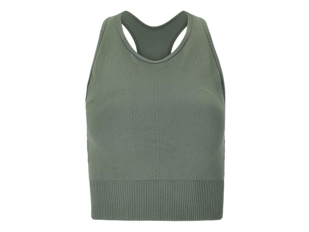 Athlecia - Flow - Seamless sports bh - Dame - Desert Green -  Str. XXS/XS