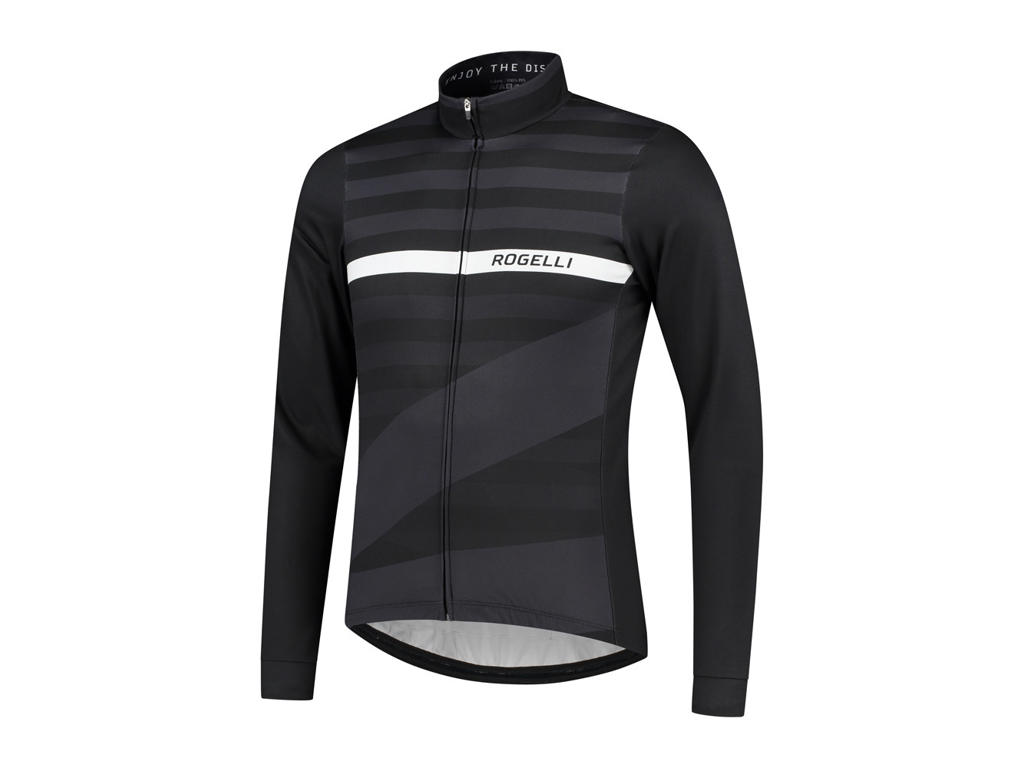 Rogelli Stripe - Cykeltrøje - Lange ærmer