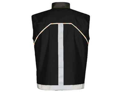 heyReflect Refleksvest med led lys - Sort 