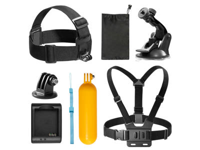 AKASO Accessory kit til Action Kamera - 7 dele 