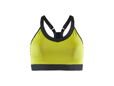 Craft Motion Sports BH gul/sort Størrelse S