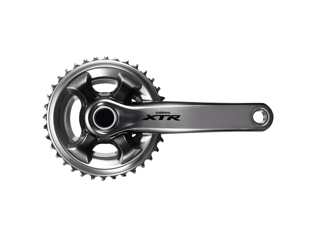 Shimano XTR - Kranksæt M9020 Dobbelt 34-24 tands 180 mm pedalarme