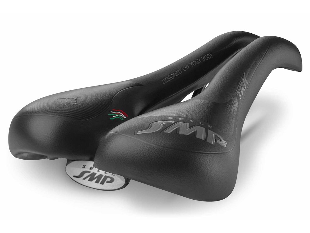 Selle SMP TRK Medium GEL  citybike sort