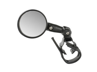 M-Wave Spy Mini - Cykelspejl - Til styr/styrende/frempind/stel/forgaffel montering - Sort